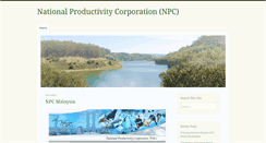 Desktop Screenshot of npc.org.my