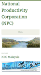 Mobile Screenshot of npc.org.my
