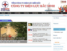 Tablet Screenshot of pcbacninh.npc.com.vn