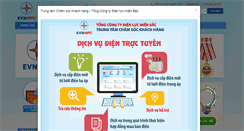 Desktop Screenshot of cskh.npc.com.vn