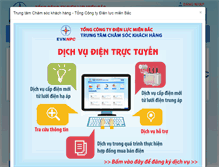 Tablet Screenshot of cskh.npc.com.vn